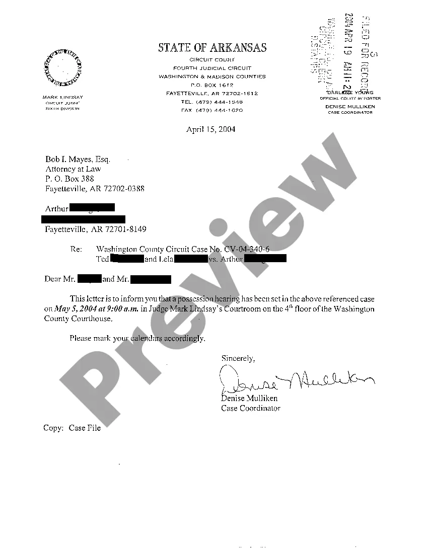 Get A04 Notice of Intention To Issue Writ of Possession Preview A04 Notice of Intention To Issue Writ of Possession