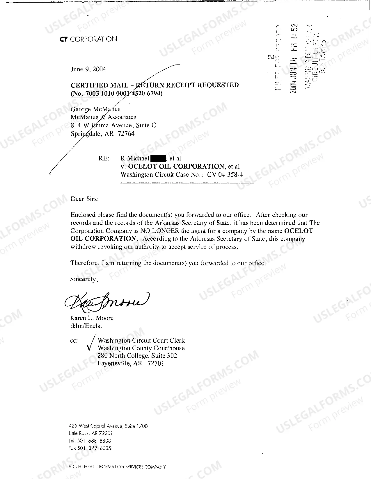 Preview A05 Affidavit of Publication