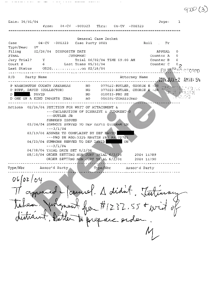 Preview A06 Amended Order Setting Non-Jury Trial