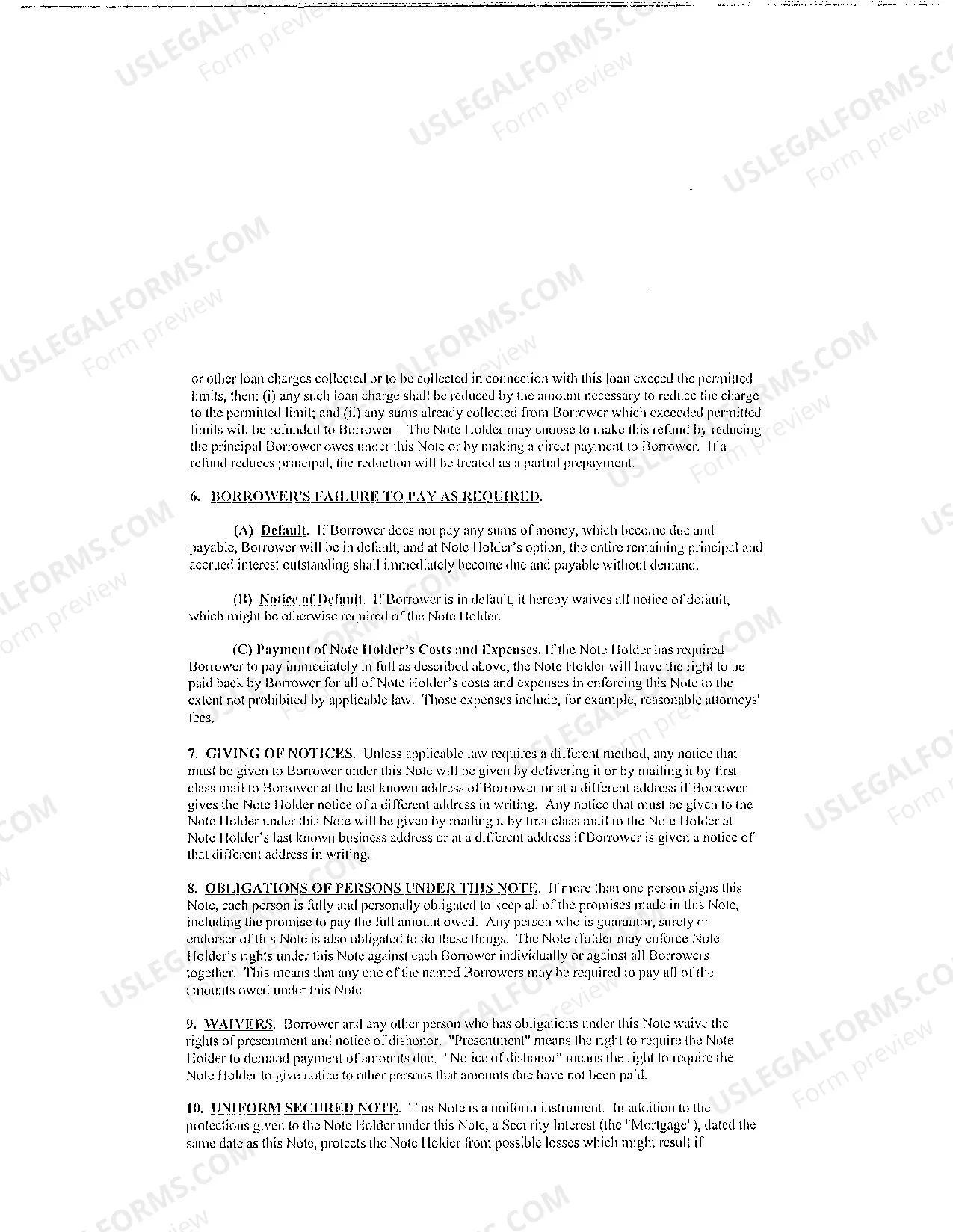 Preview A02 Foreclosure Complaint