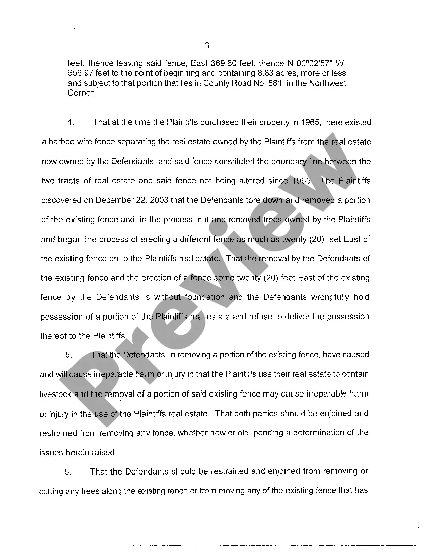 Preview A02 Complaint for Quiet Title and Injunction