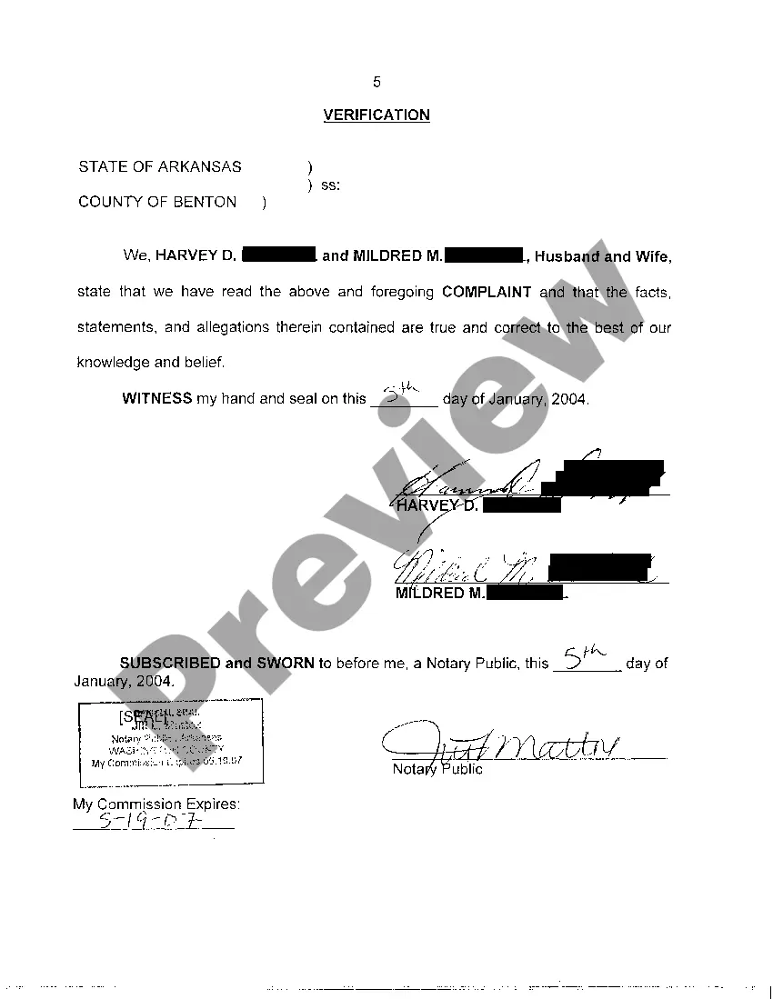 Preview A02 Complaint for Quiet Title and Injunction