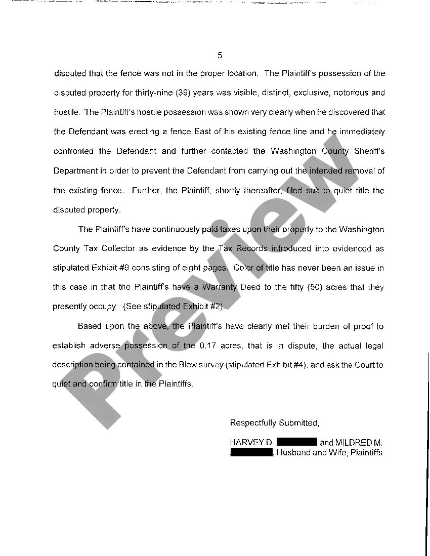 Get A12 Plaintiff's Post-Trial Brief Preview A12 Plaintiff's Post-Trial Brief