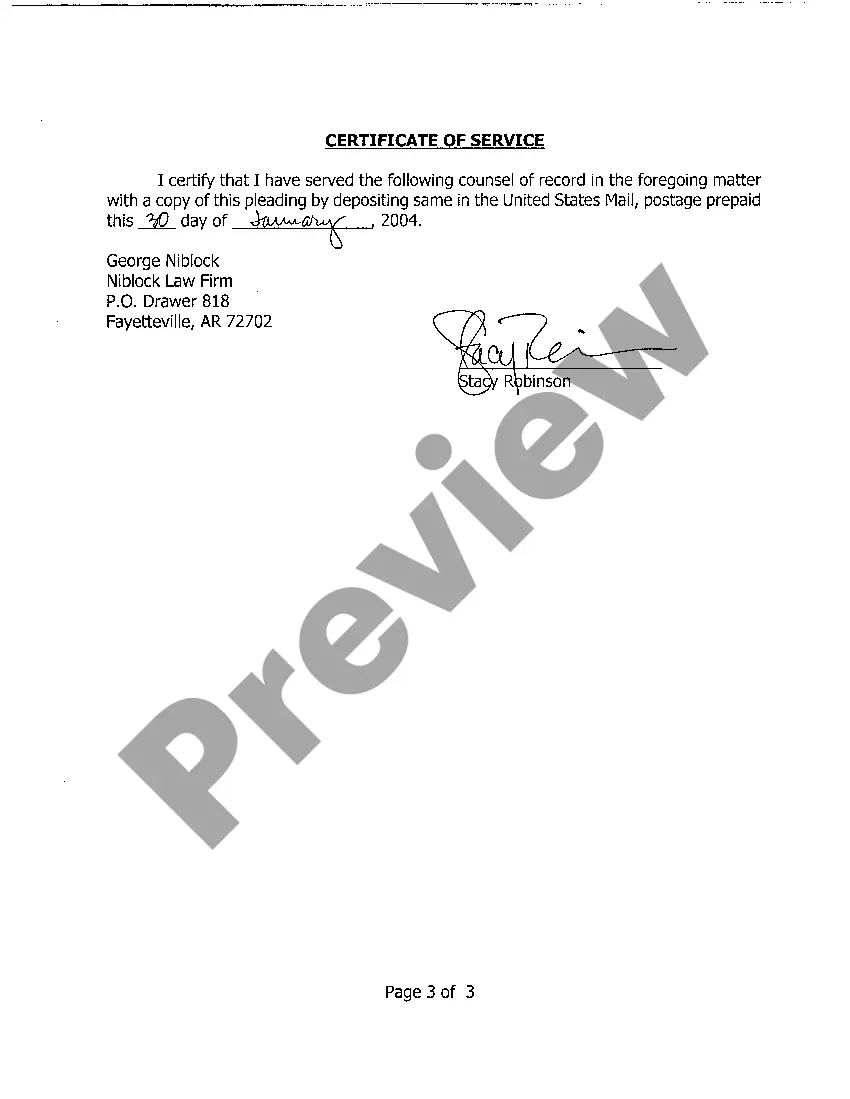 Preview A03 Answer to Complaint for Motor Vehicle Negligence