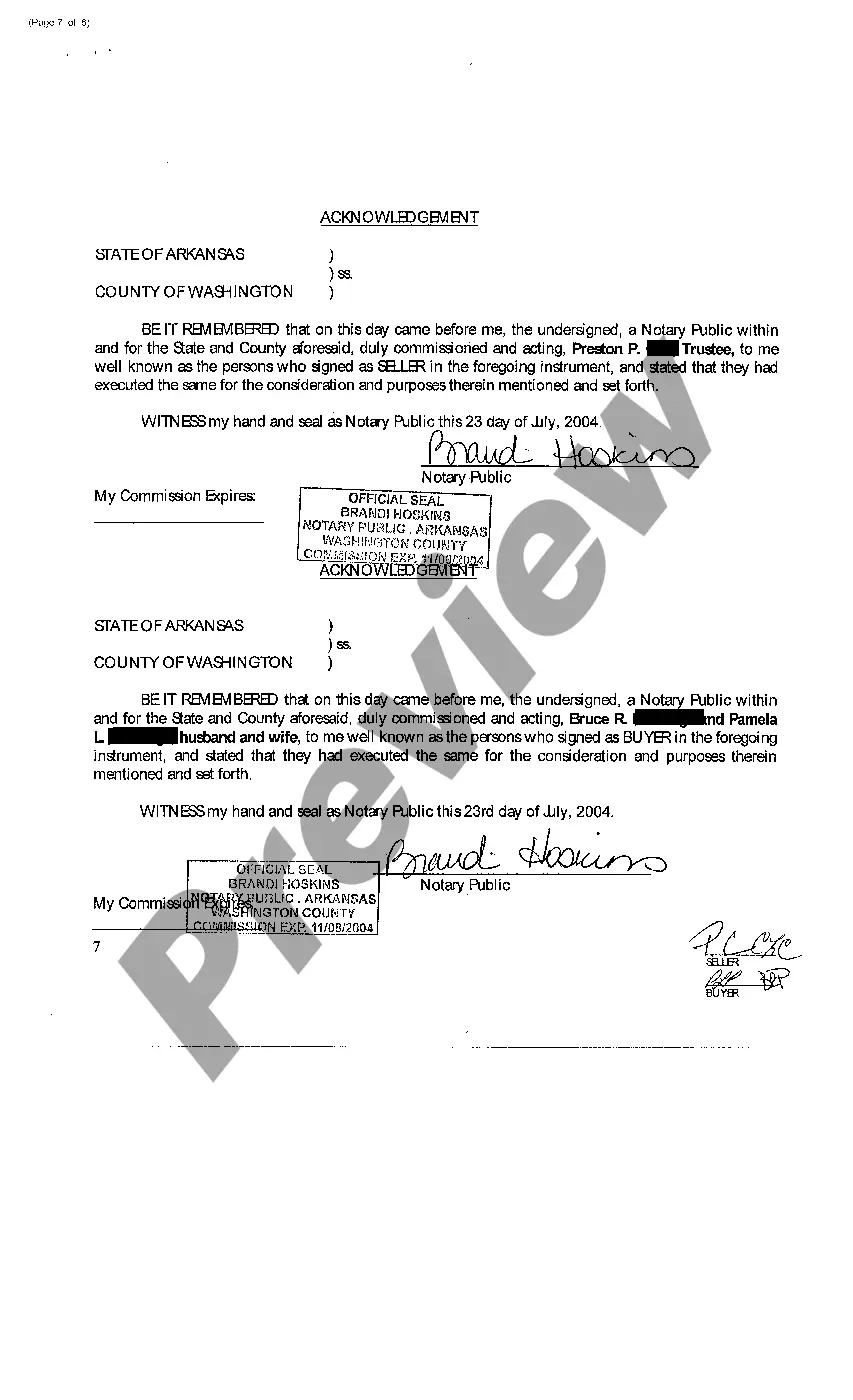 Preview Contract For Deed