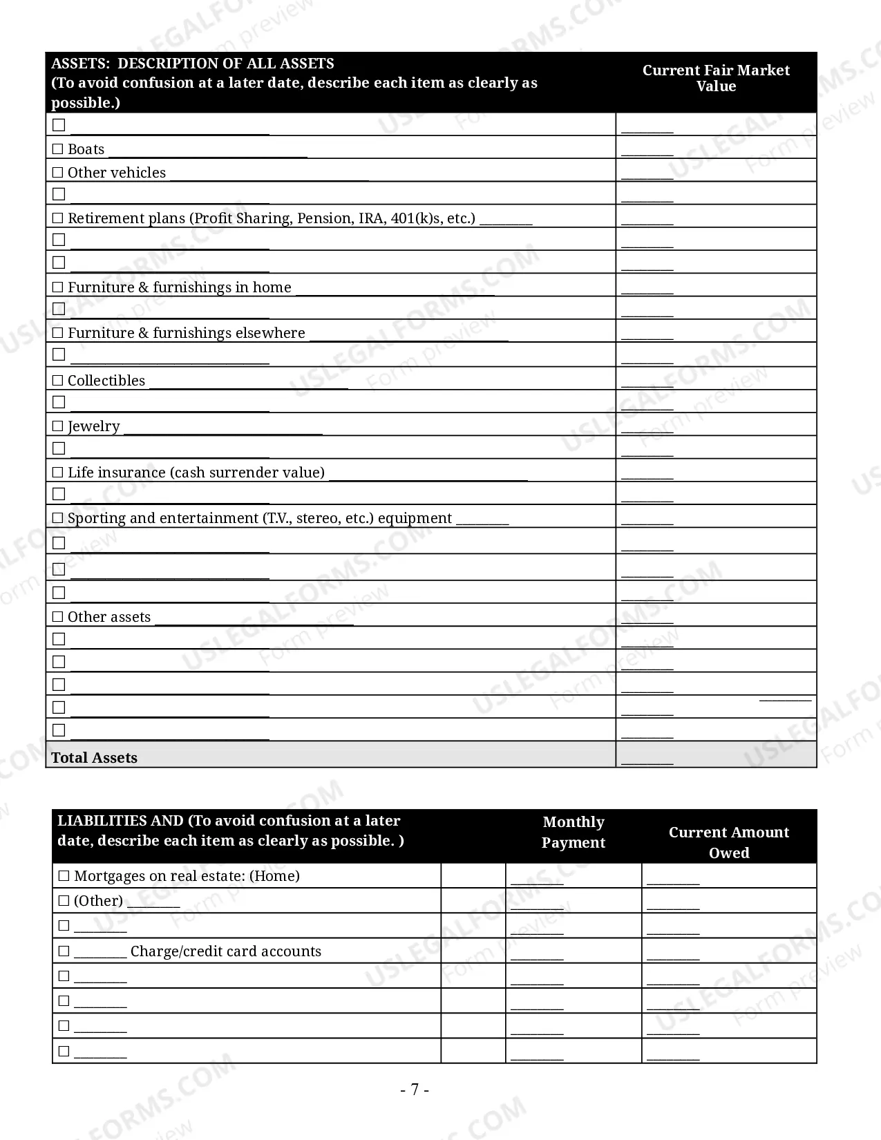 Preview Estate Planning Questionnaire and Worksheets