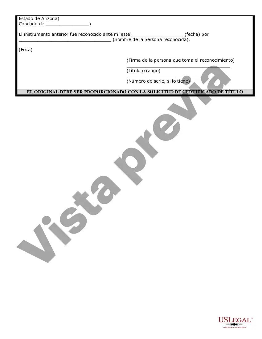 Preview Factura de Venta de Automóvil y Declaración de Odómetro