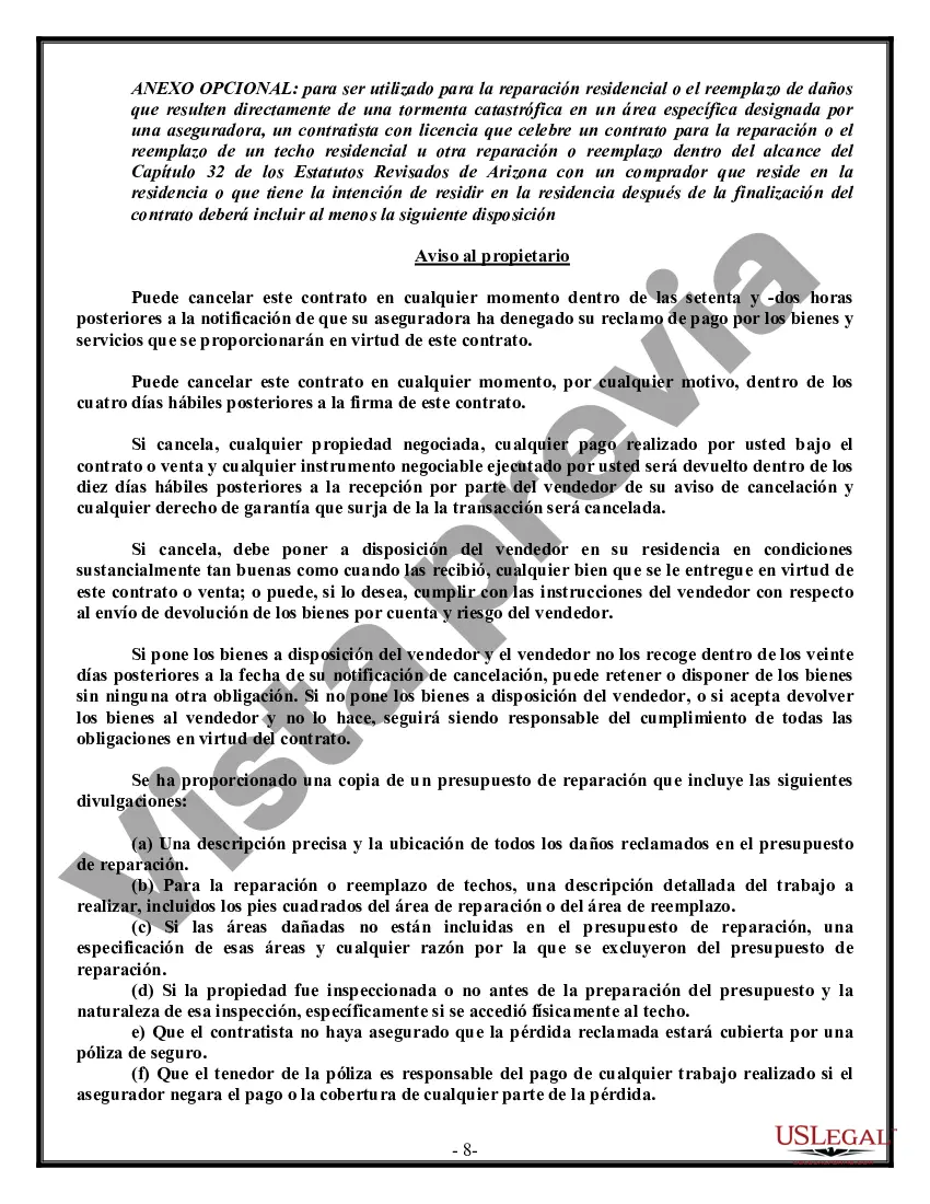 Preview Contrato de pintura para contratista