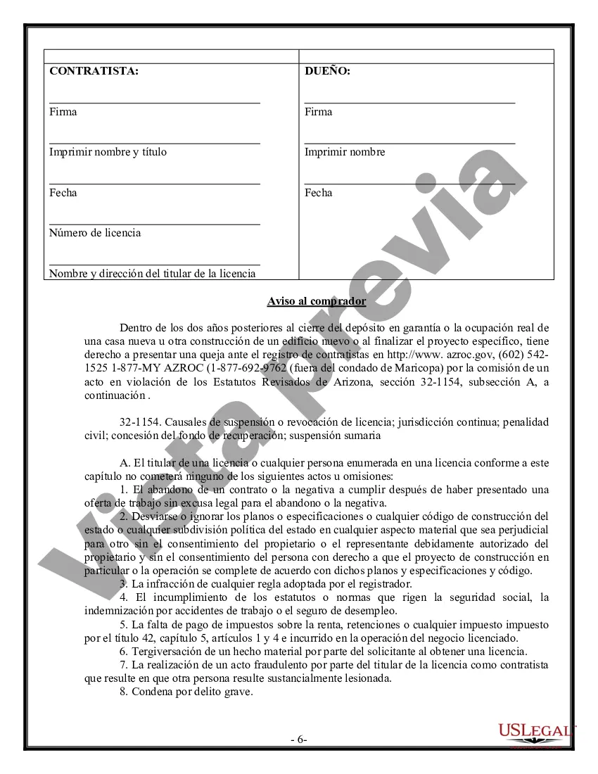 Preview Contrato de paisajismo para contratista