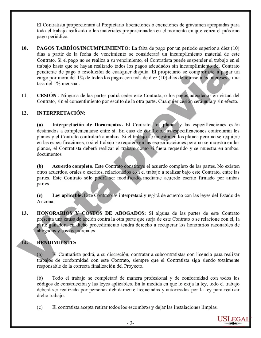 Preview Contrato de demolición para contratista