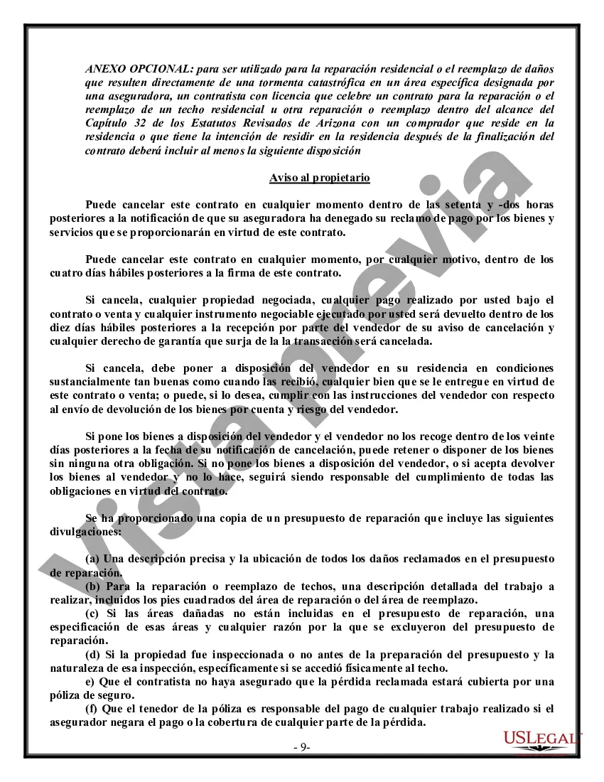 Preview Contrato marco para contratista