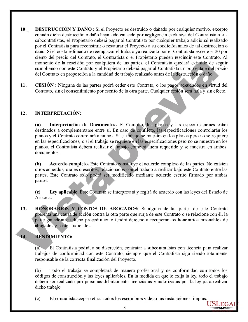Preview Contrato de Seguridad para Contratista