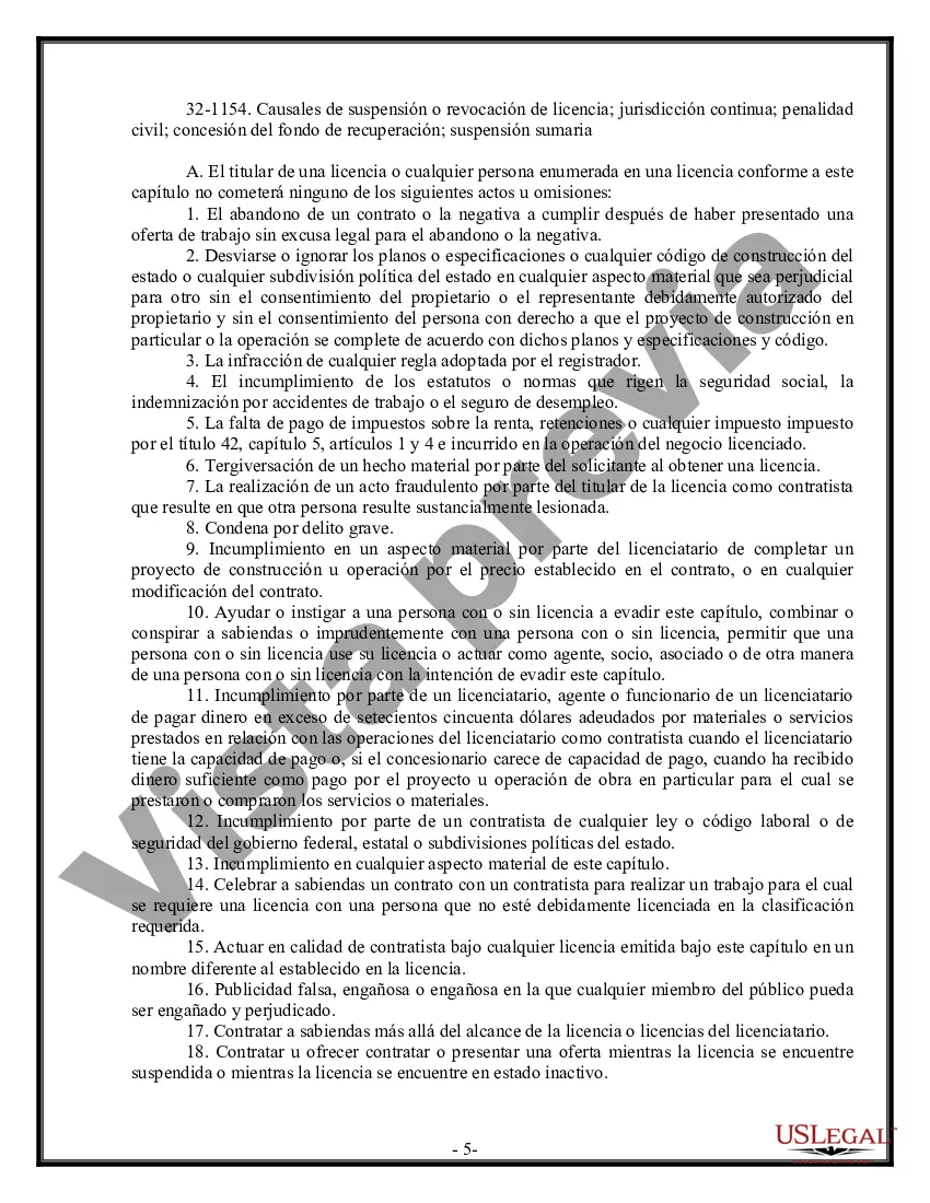 Preview Contrato de trabajo en el sitio para el contratista