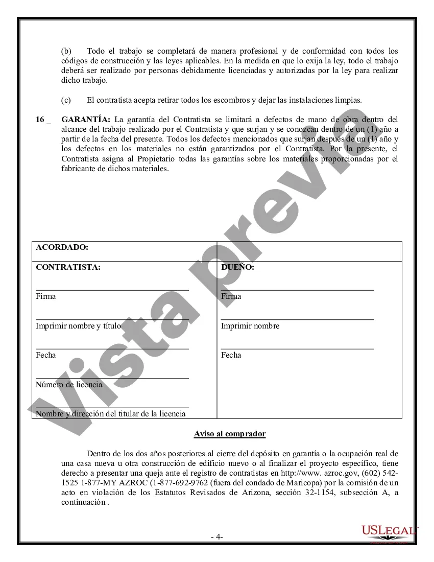 Preview Contrato de Drenaje para Contratista
