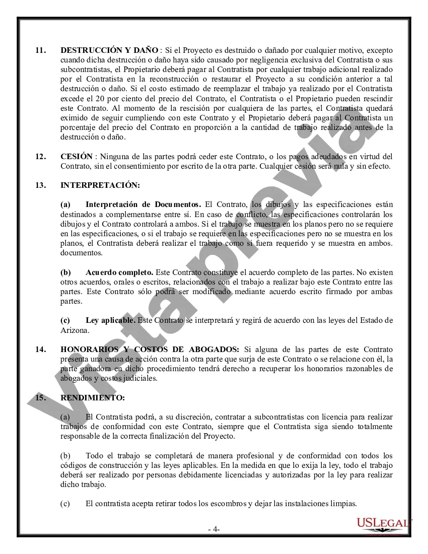 Preview Contrato de Fundación para Contratista