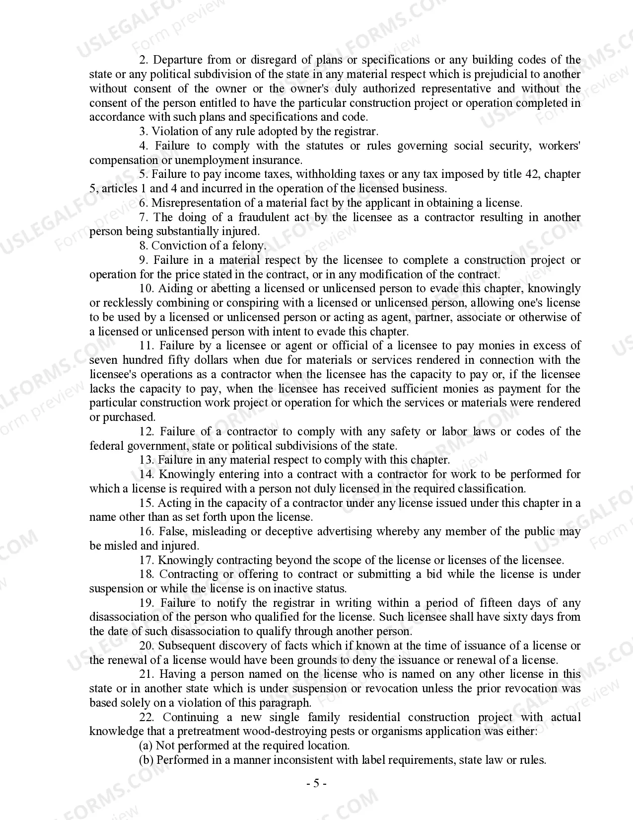 Preview Brick Mason Contract for Contractor