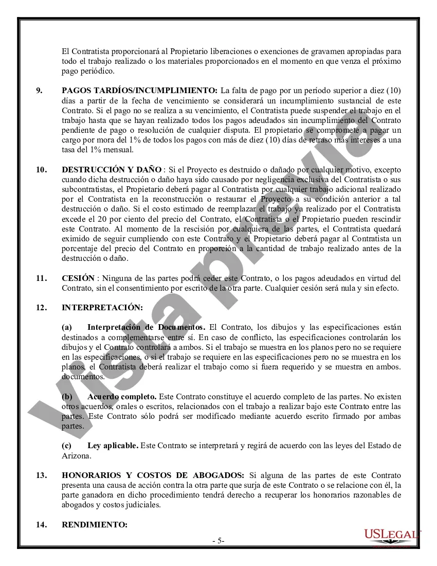 Preview Contrato Eléctrico para Contratista