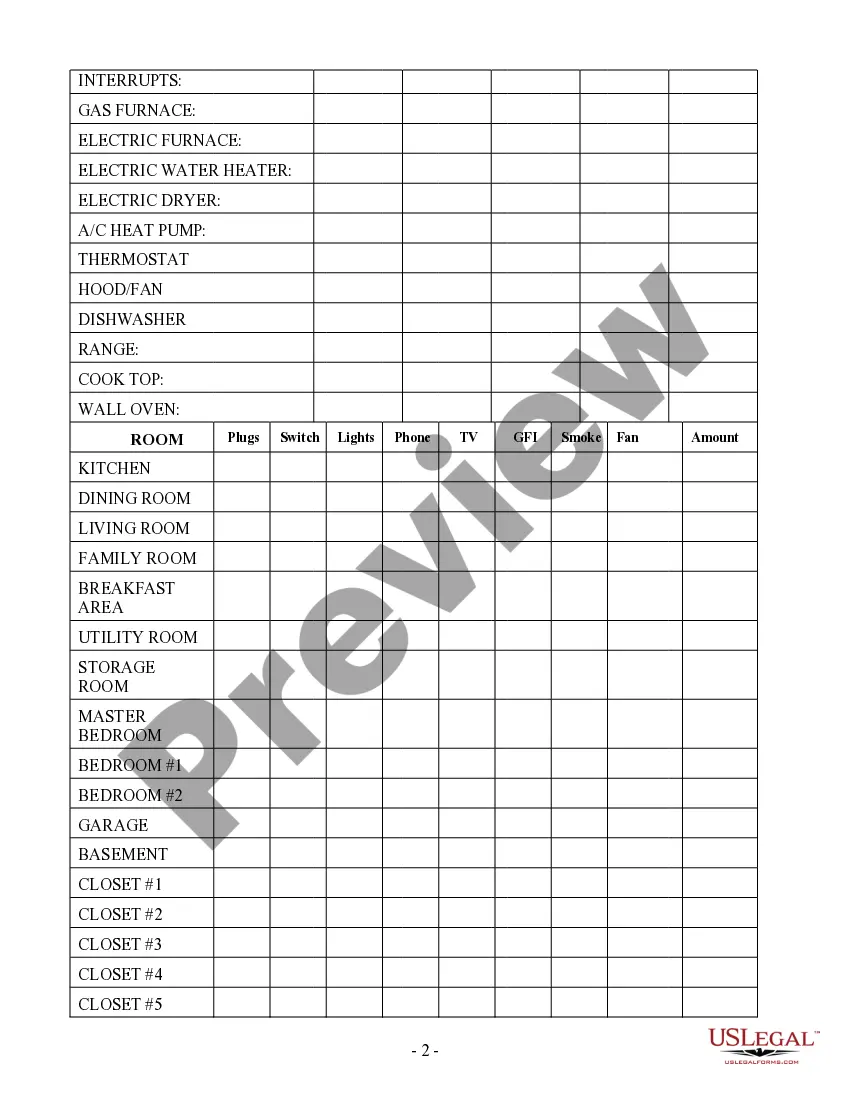 Preview Electrical Contract for Contractor