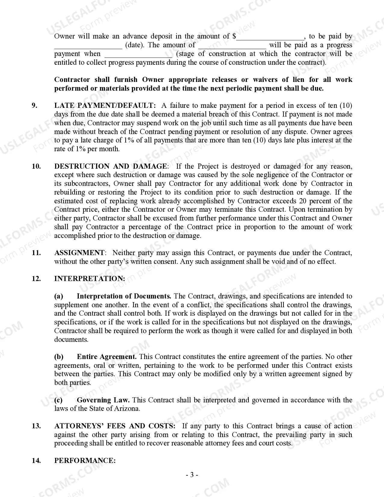 Preview Sheetrock Drywall Contract for Contractor