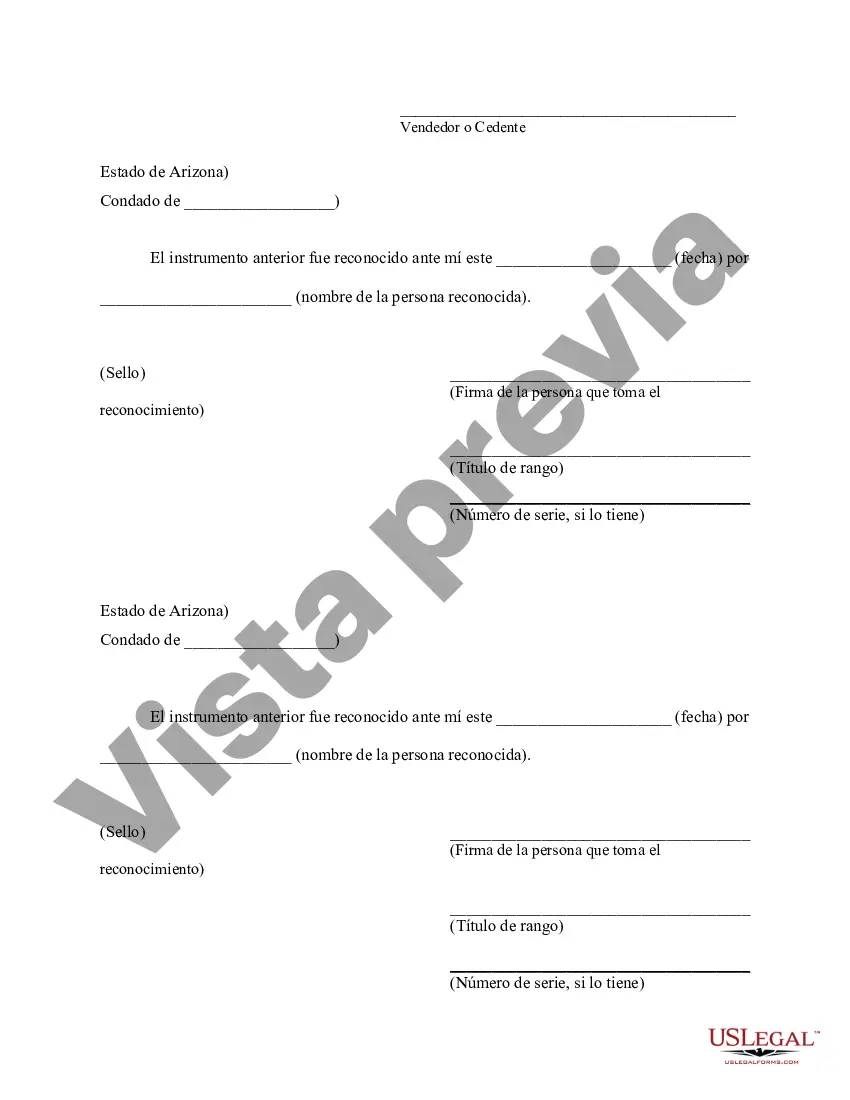 Preview Cesión del contrato de escritura por parte del vendedor