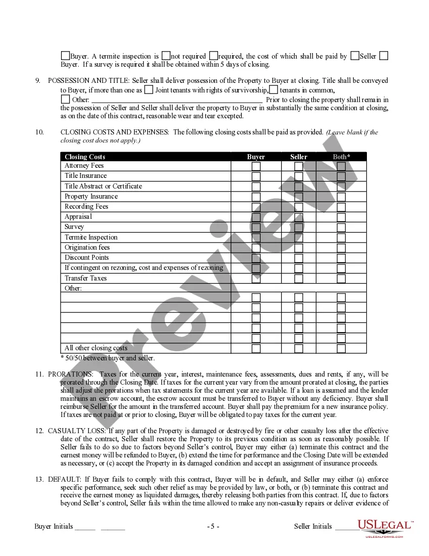 Get Contract for Sale and Purchase of Real Estate with No Broker for Residential Home Sale Agreement Preview Contract for Sale and Purchase of Real Estate with No Broker for Residential Home Sale Agreement