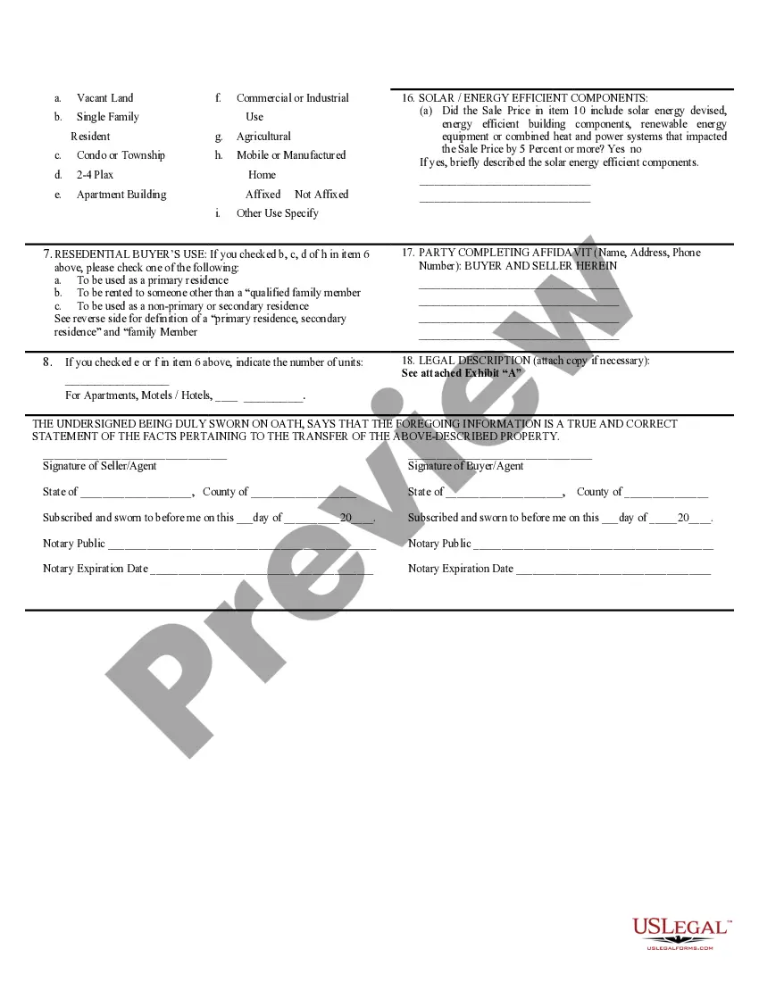 Get Affidavit of Property Value Preview Affidavit of Property Value