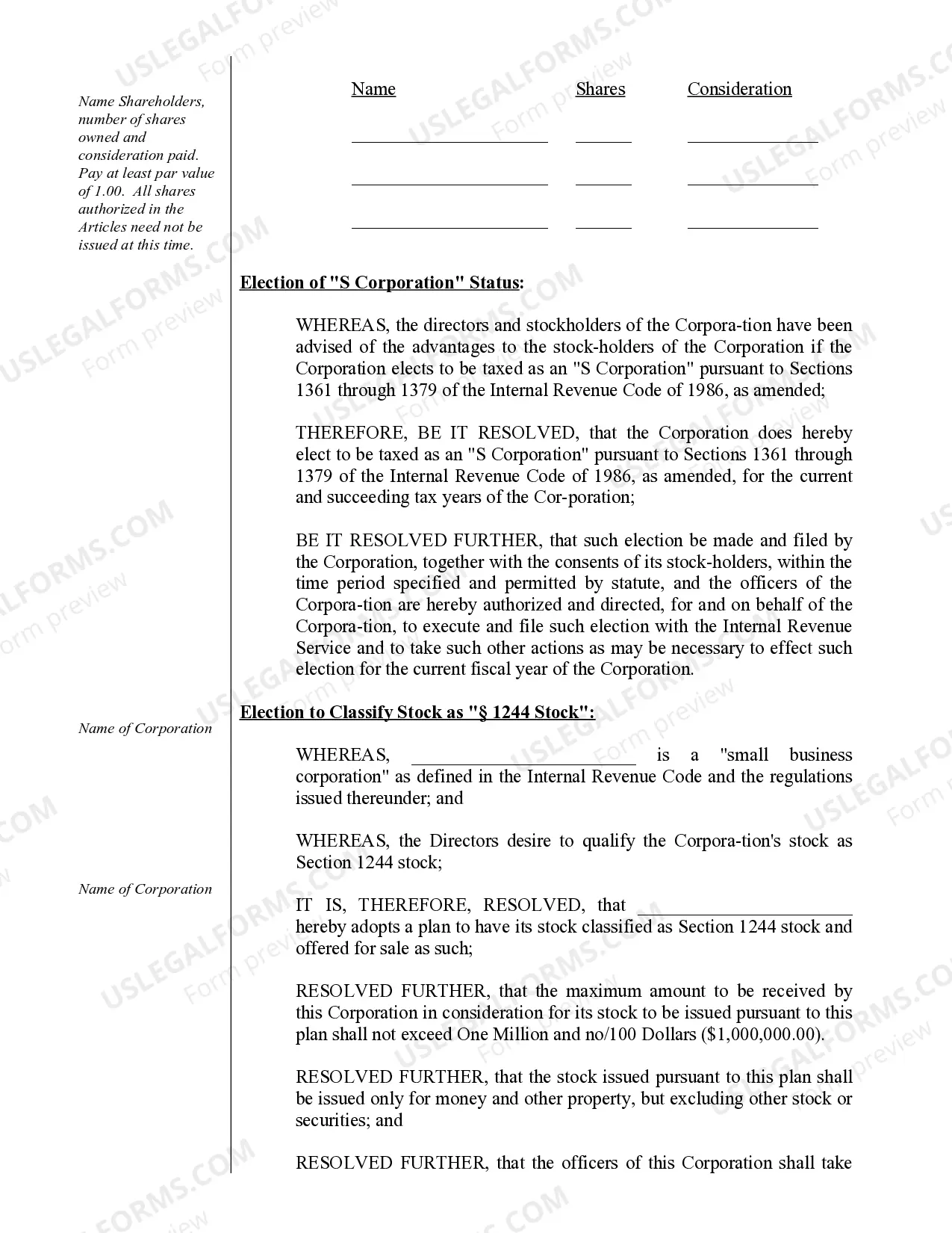 Preview Corporate Records Maintenance Package for Existing Corporations