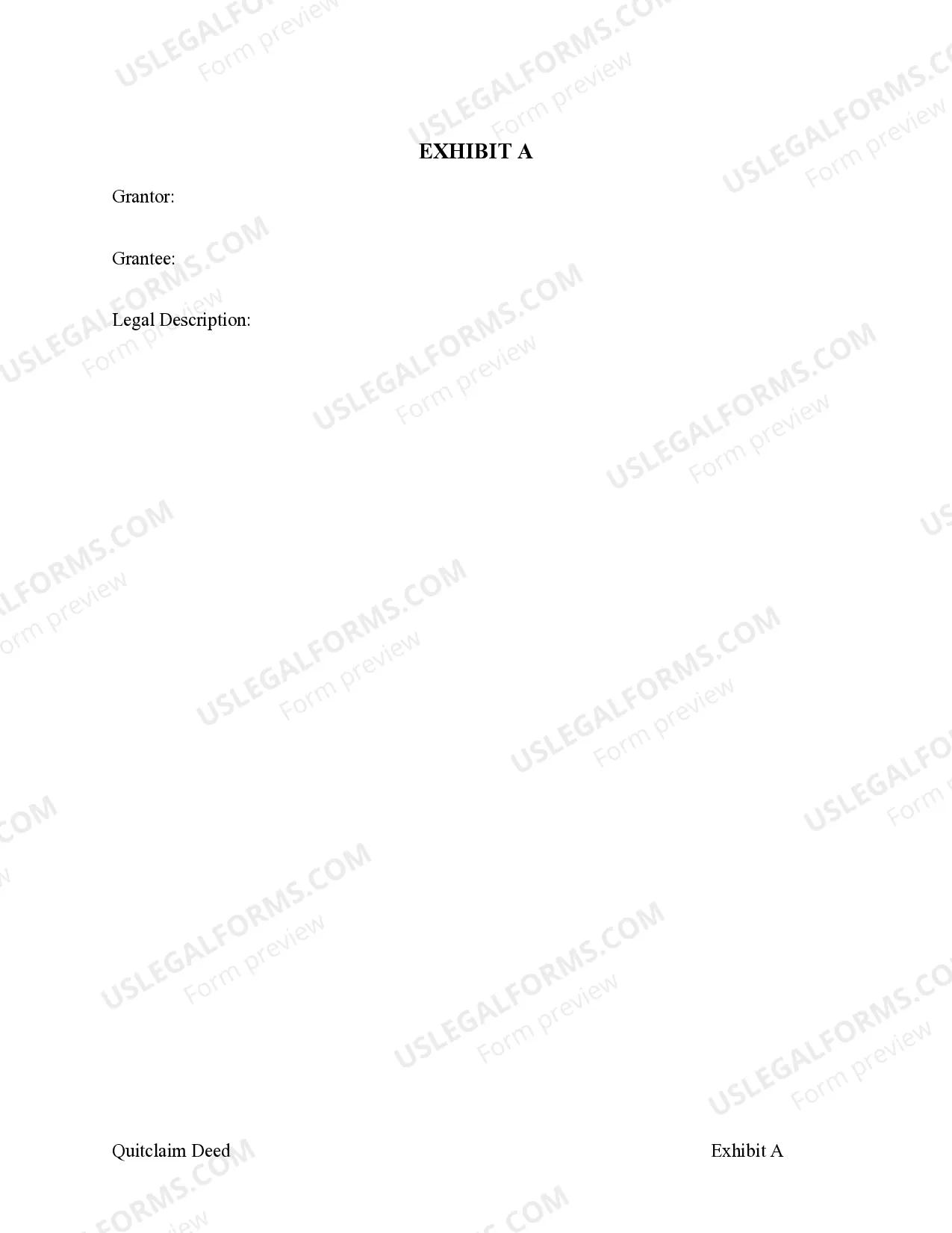 Preview Quitclaim Deed from Corporation to Two Individuals