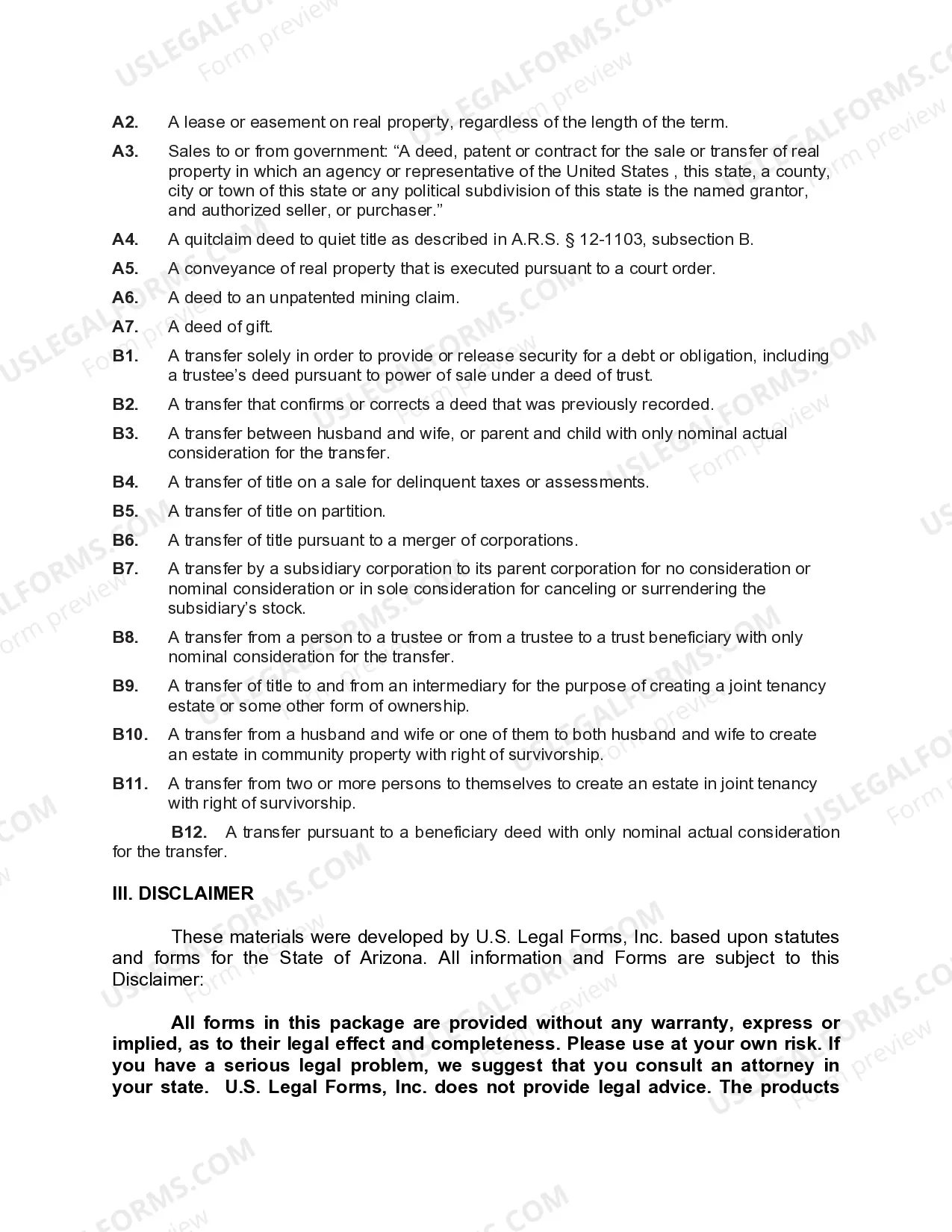 Preview Warranty Deed from Husband and Wife to Trust