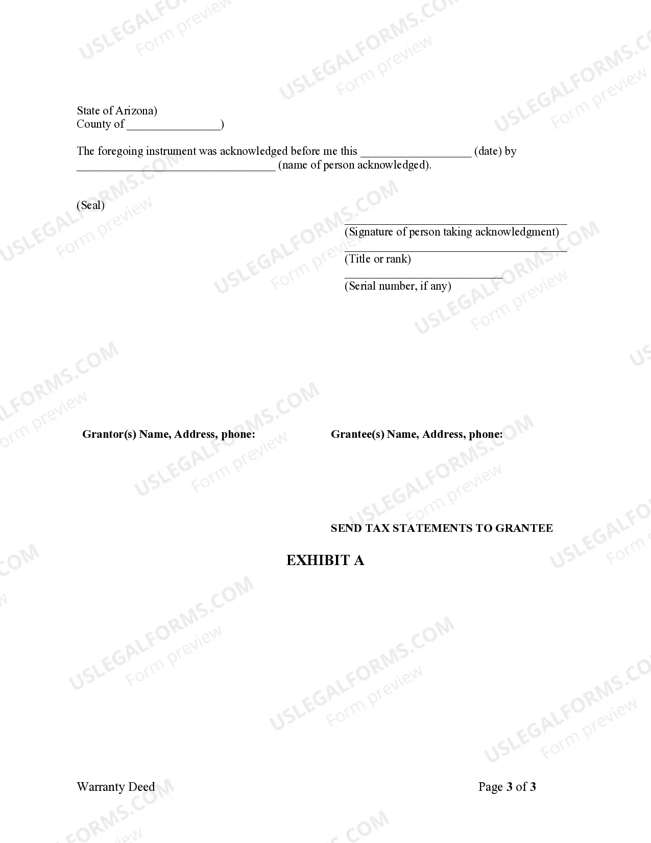 Preview Warranty Deed from Husband and Wife to Individual