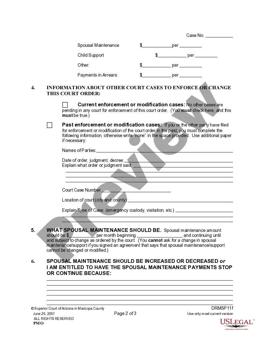 Get Petition to Modify a Support Order Preview Petition to Modify a Support Order