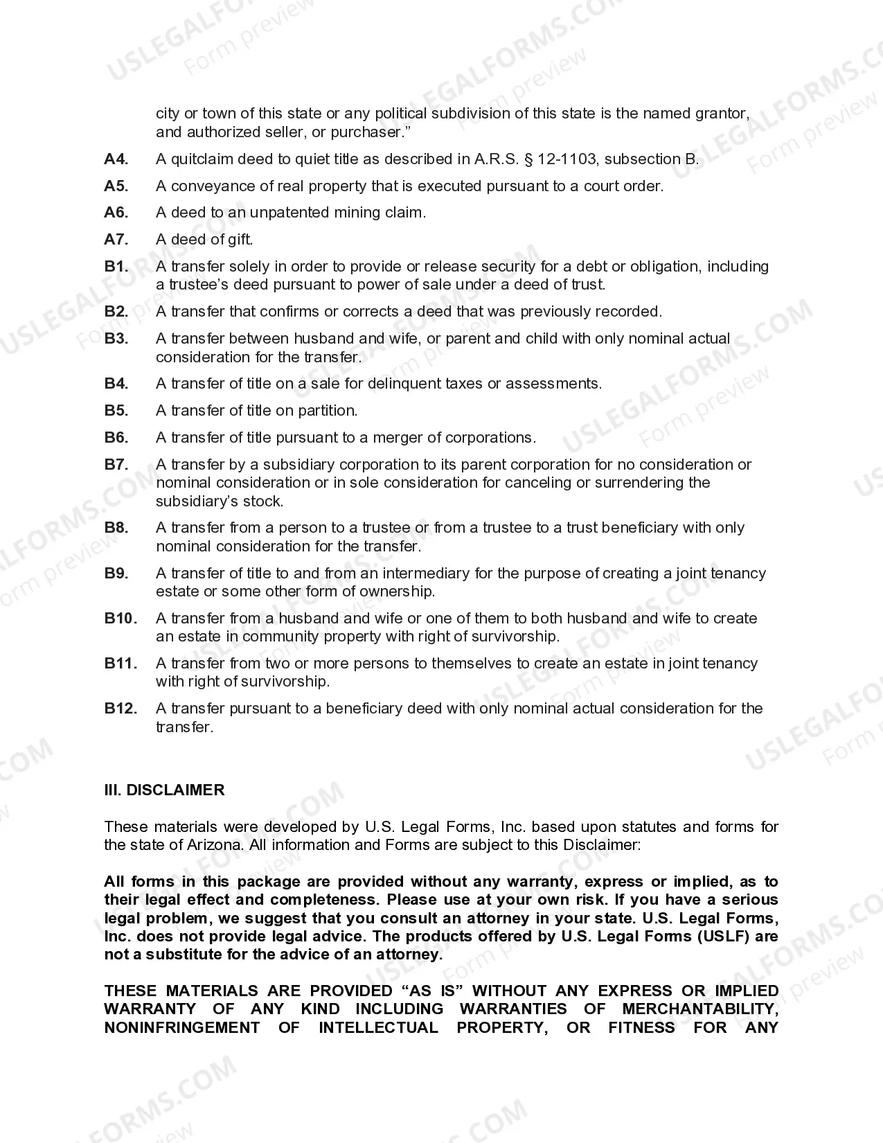 Preview Quitclaim Deed - Four Individuals to One Individual