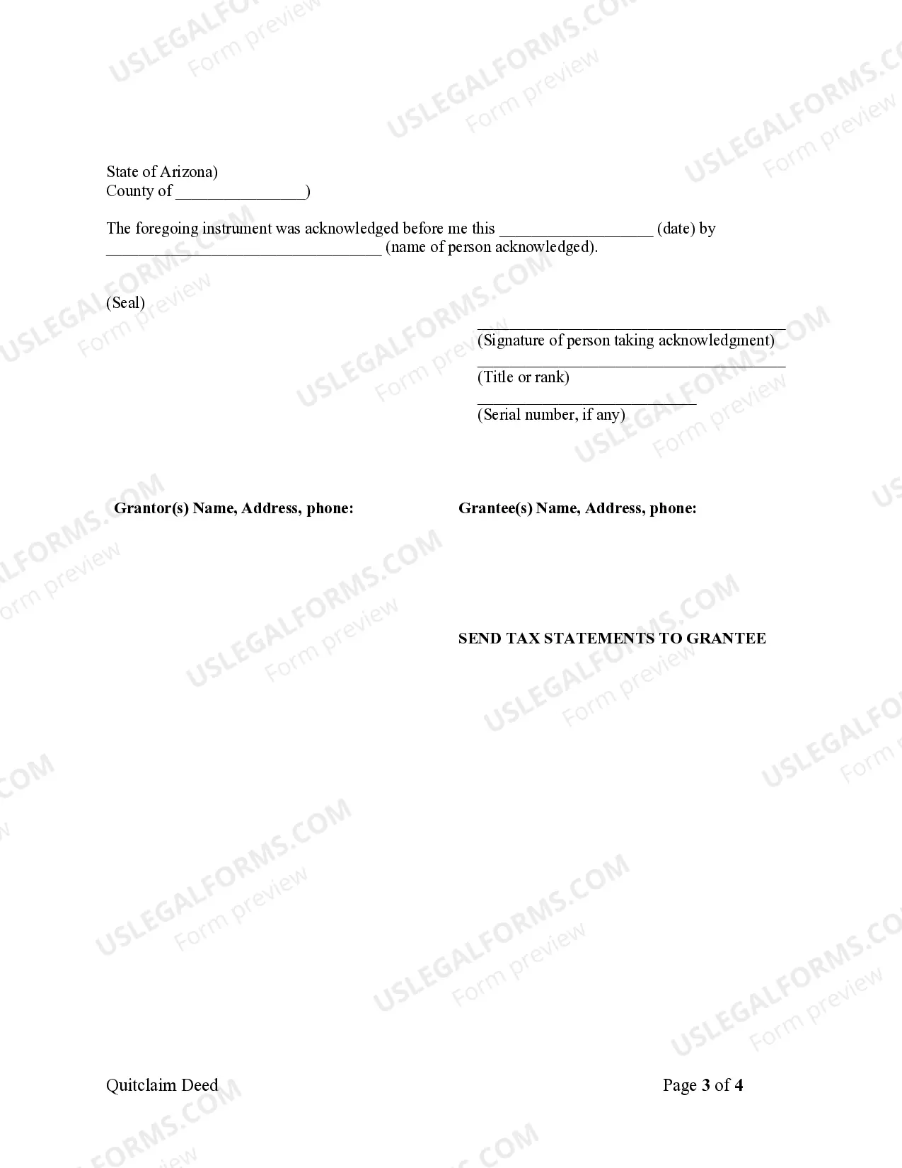 Preview Quitclaim Deed by Two Individuals to Husband and Wife