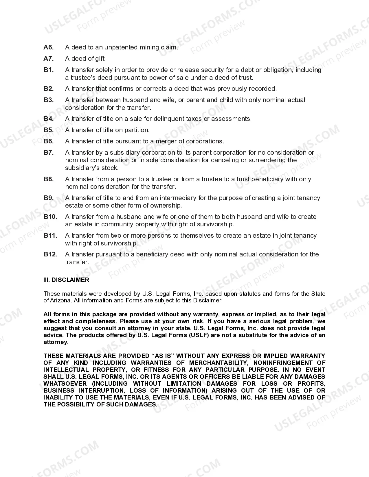 Preview Special Warranty Deed - Three Individuals to One Individual