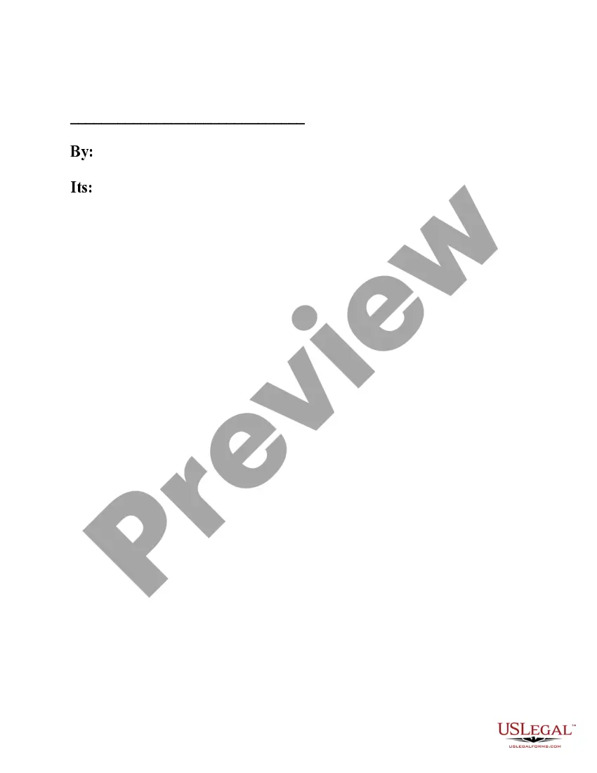 Preview Consent to Easement