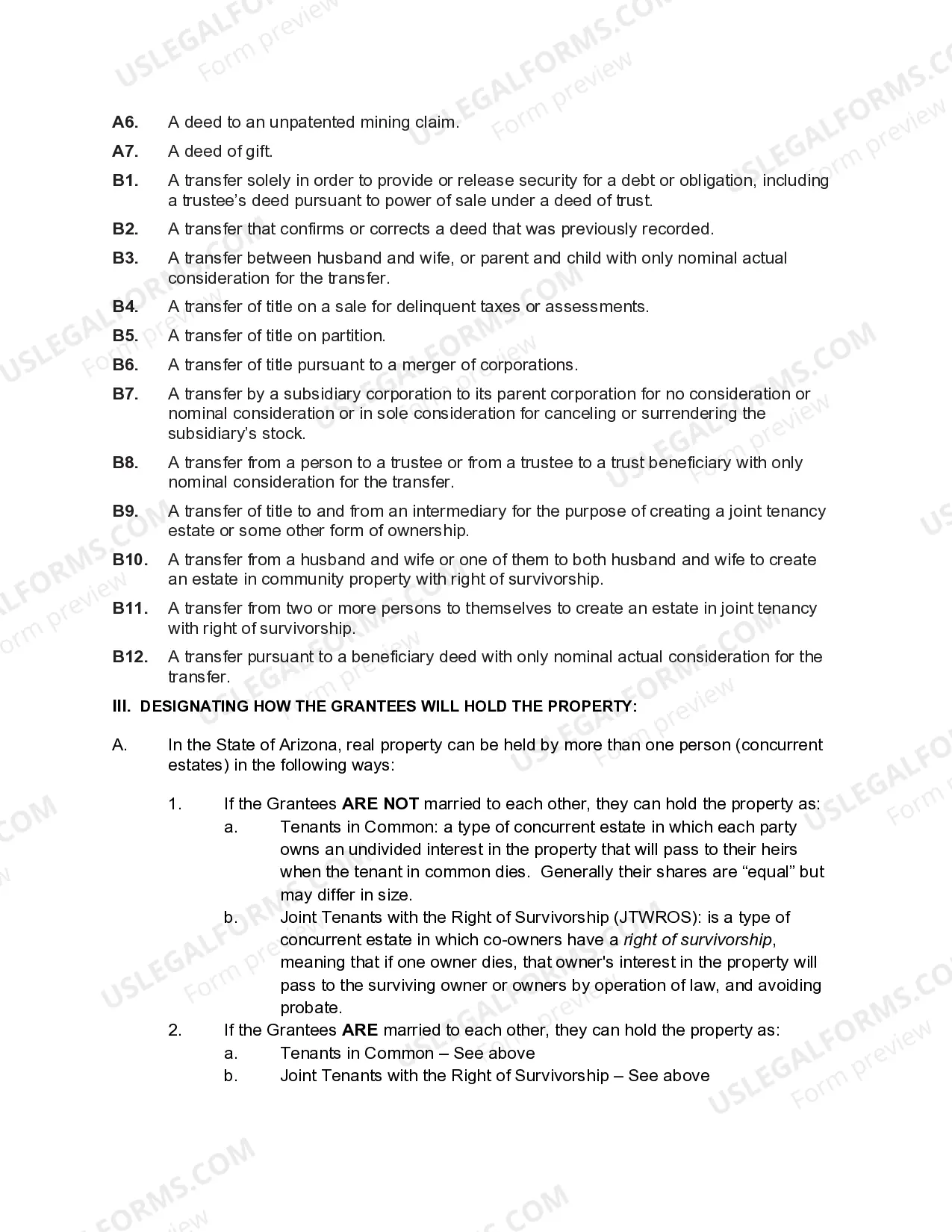 Preview Special Warranty Deed - Individual to Two Individuals