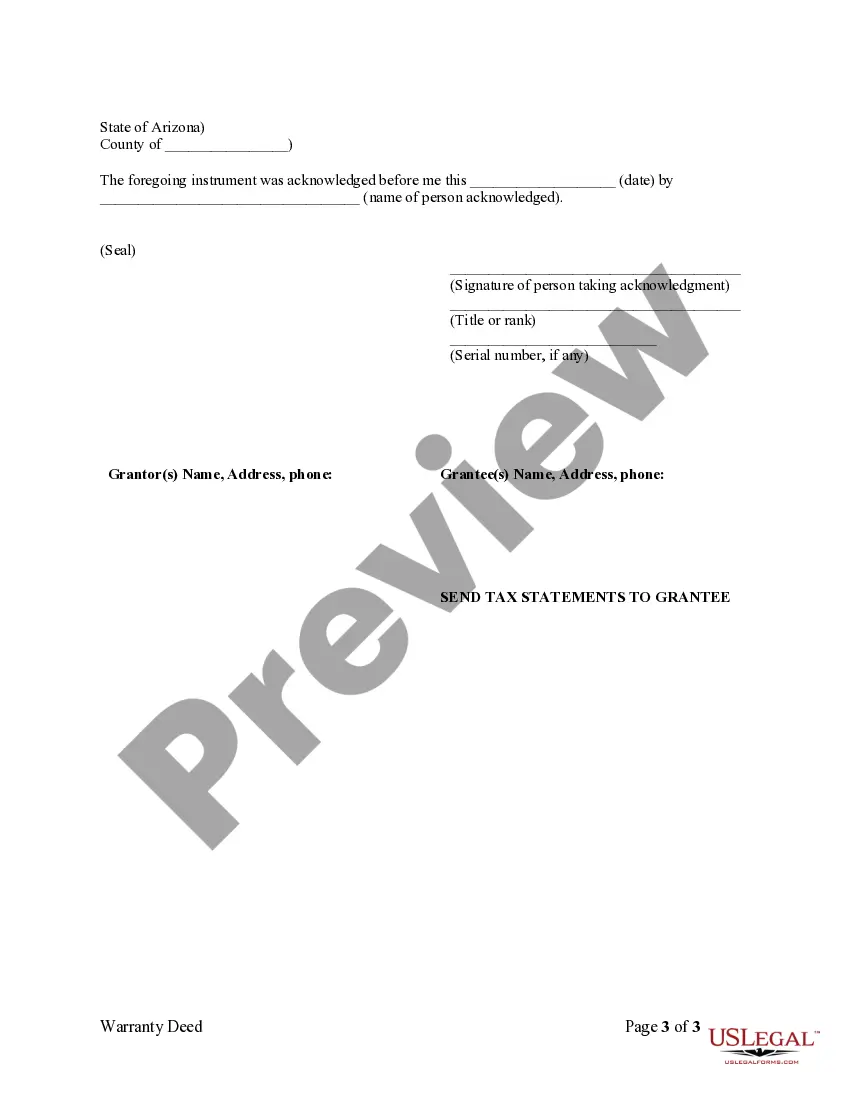 Preview Warranty Deed from two Individuals to LLC
