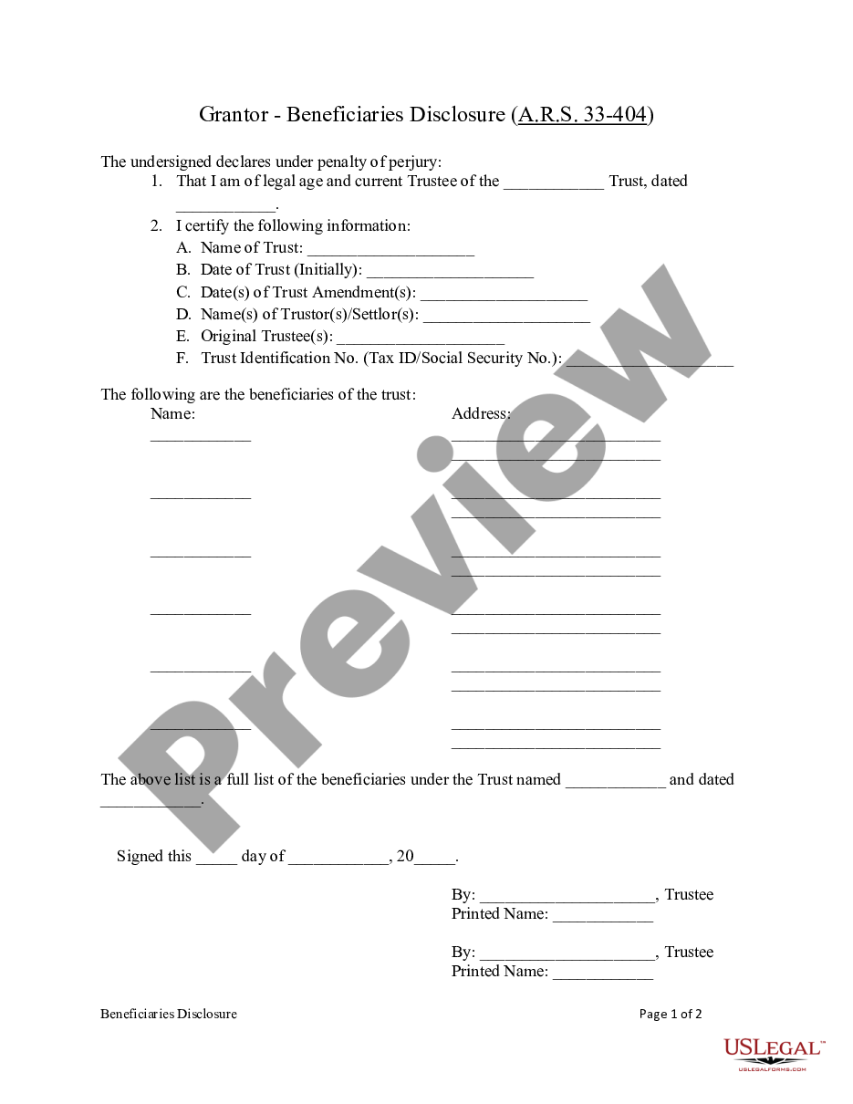 page 8 Warranty Deed from a Trust to a Trust preview