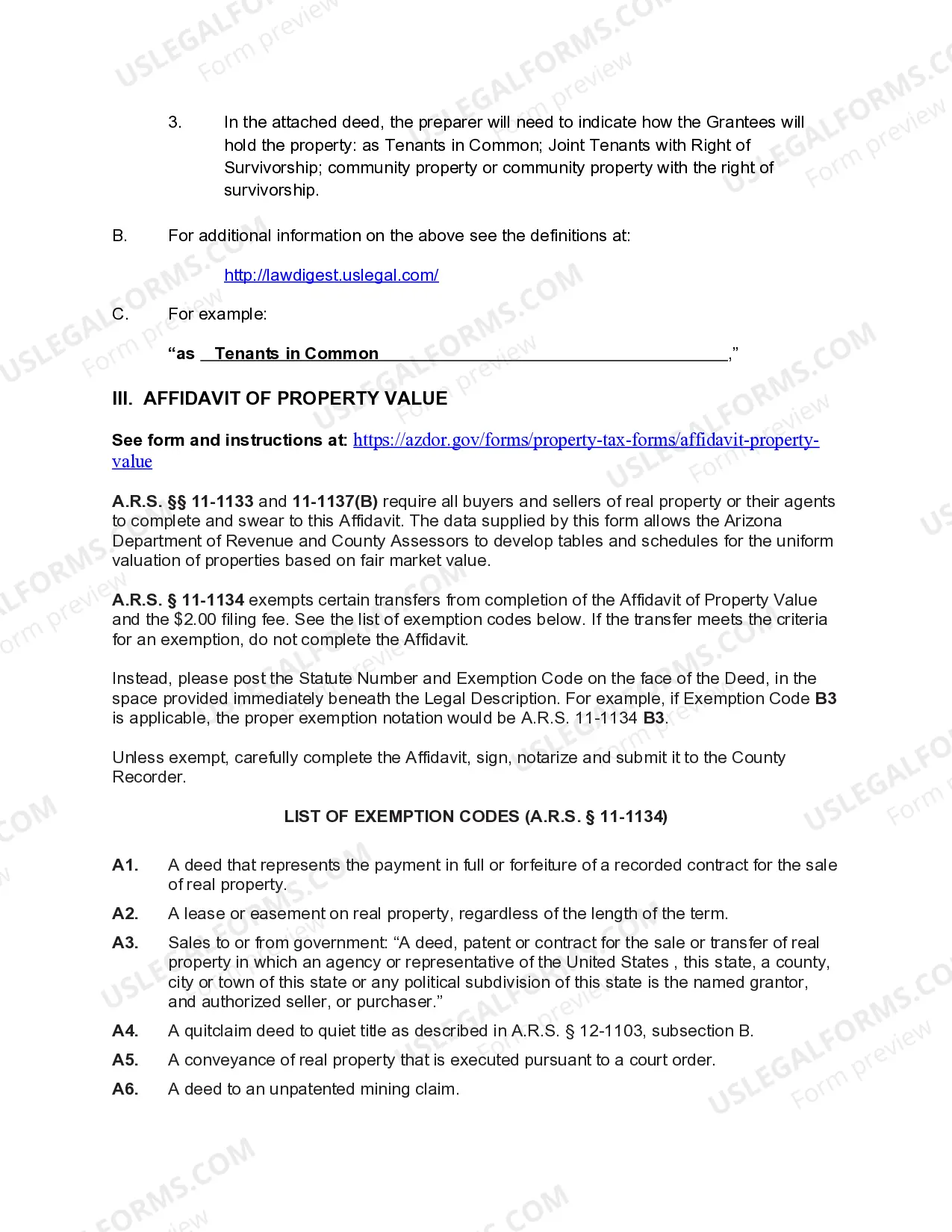 Preview Quitclaim Deed - Individual to Three Individuals