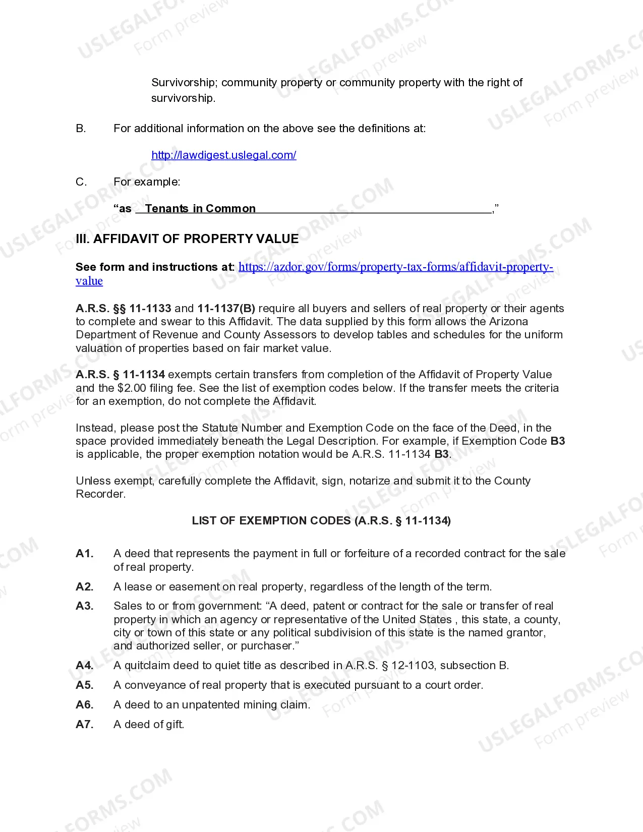 Preview Quitclaim Deed from Husband and Wife / Two Individuals to Four Individuals