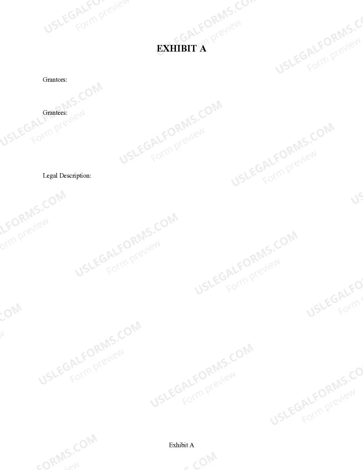 Preview Quitclaim Deed from Husband and Wife / Two Individuals to Four Individuals