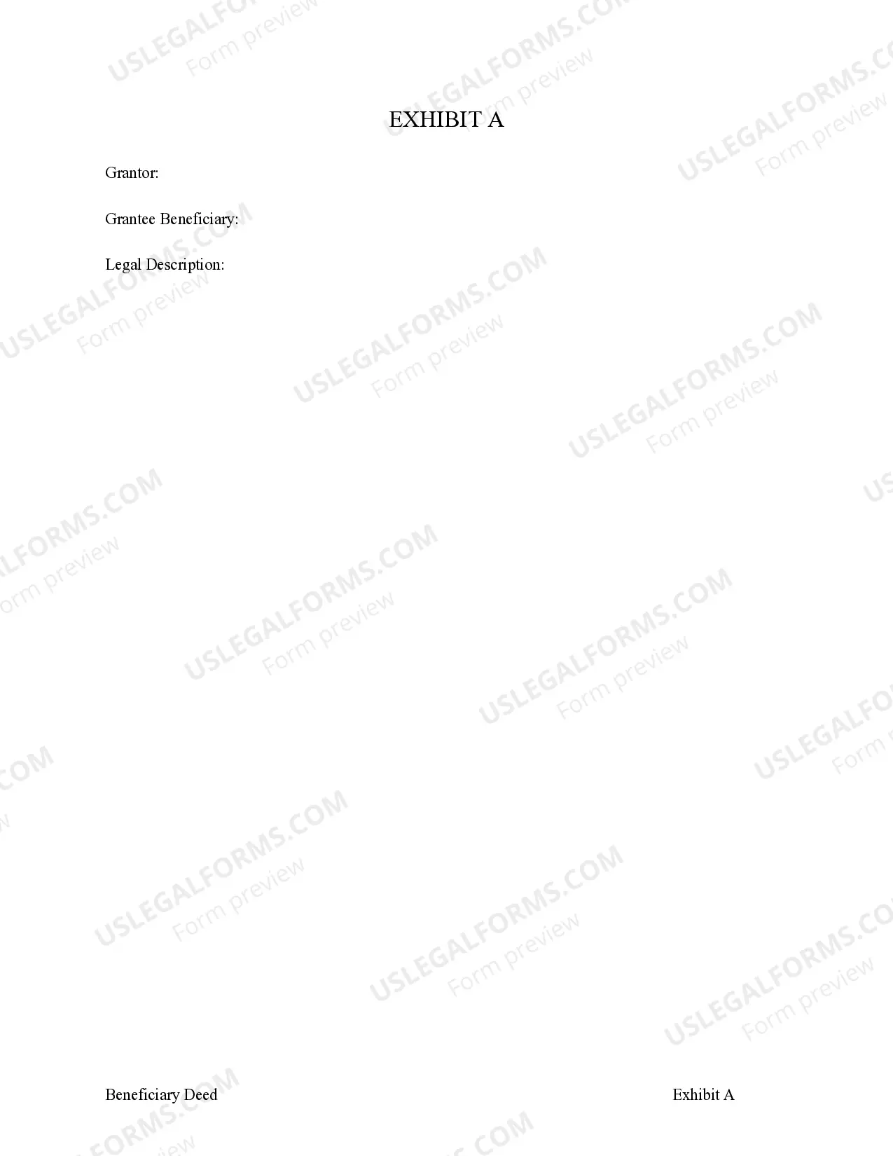 Preview Beneficiary or Transfer on Death Deed from an Individual Owner to a Nonprofit Corporation as Beneficiary