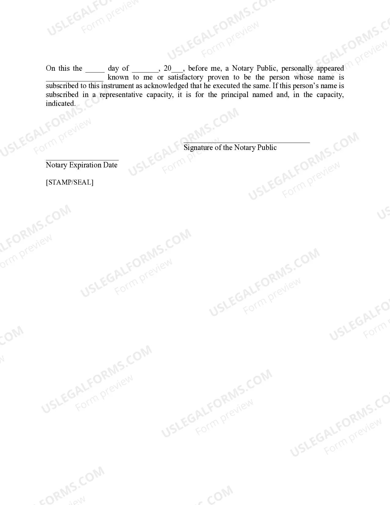 Preview Subordination Agreement