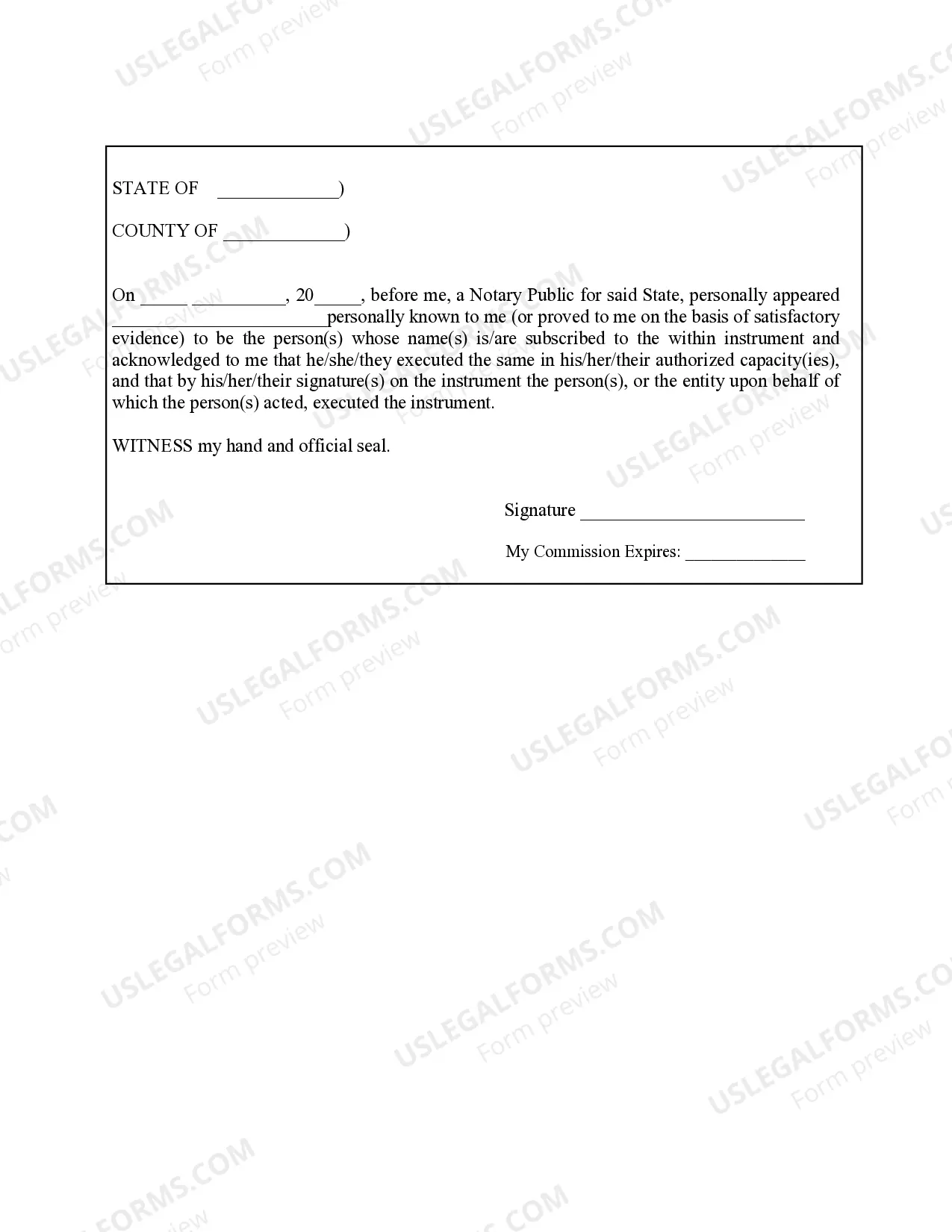 Preview Substitution of Trustee for Deed of Trust