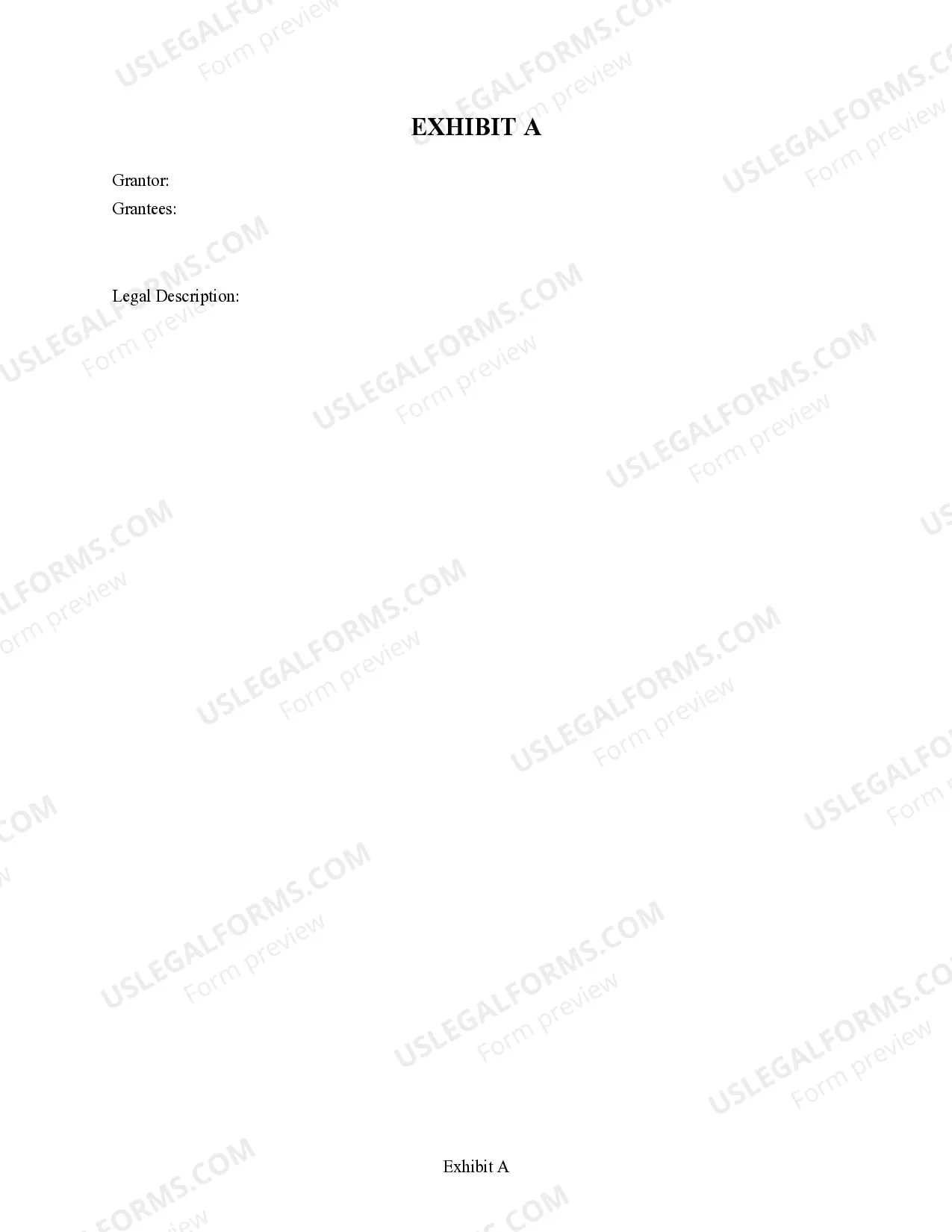 Preview Quitclaim deed from a Corporation to (3) Three Individuals