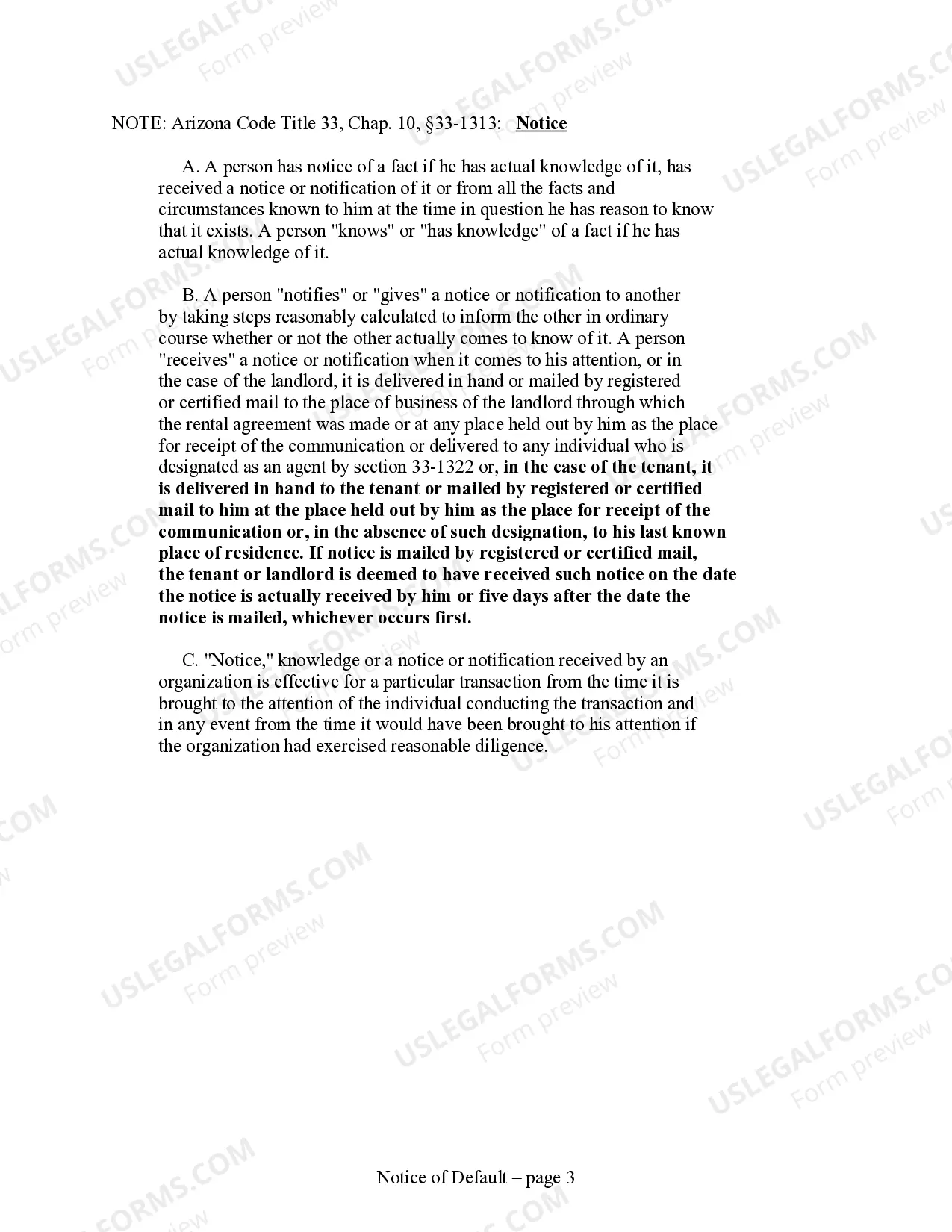 Preview 10 day Notice of Material Violation of Lease or Rental Agreement - Residential - 10 days to Cure from Landlord to Tenant