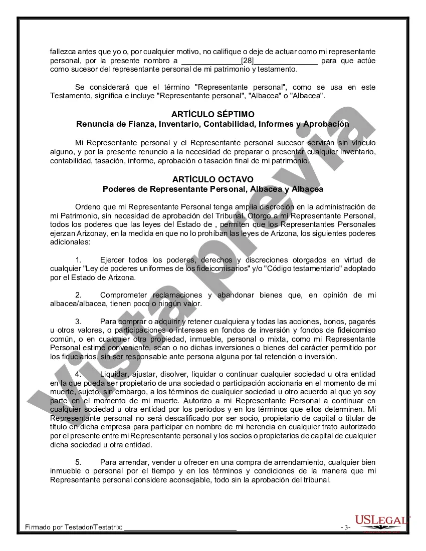 Preview Testamentos mutuos que contienen última voluntad y testamentos para personas solteras que viven juntas sin hijos