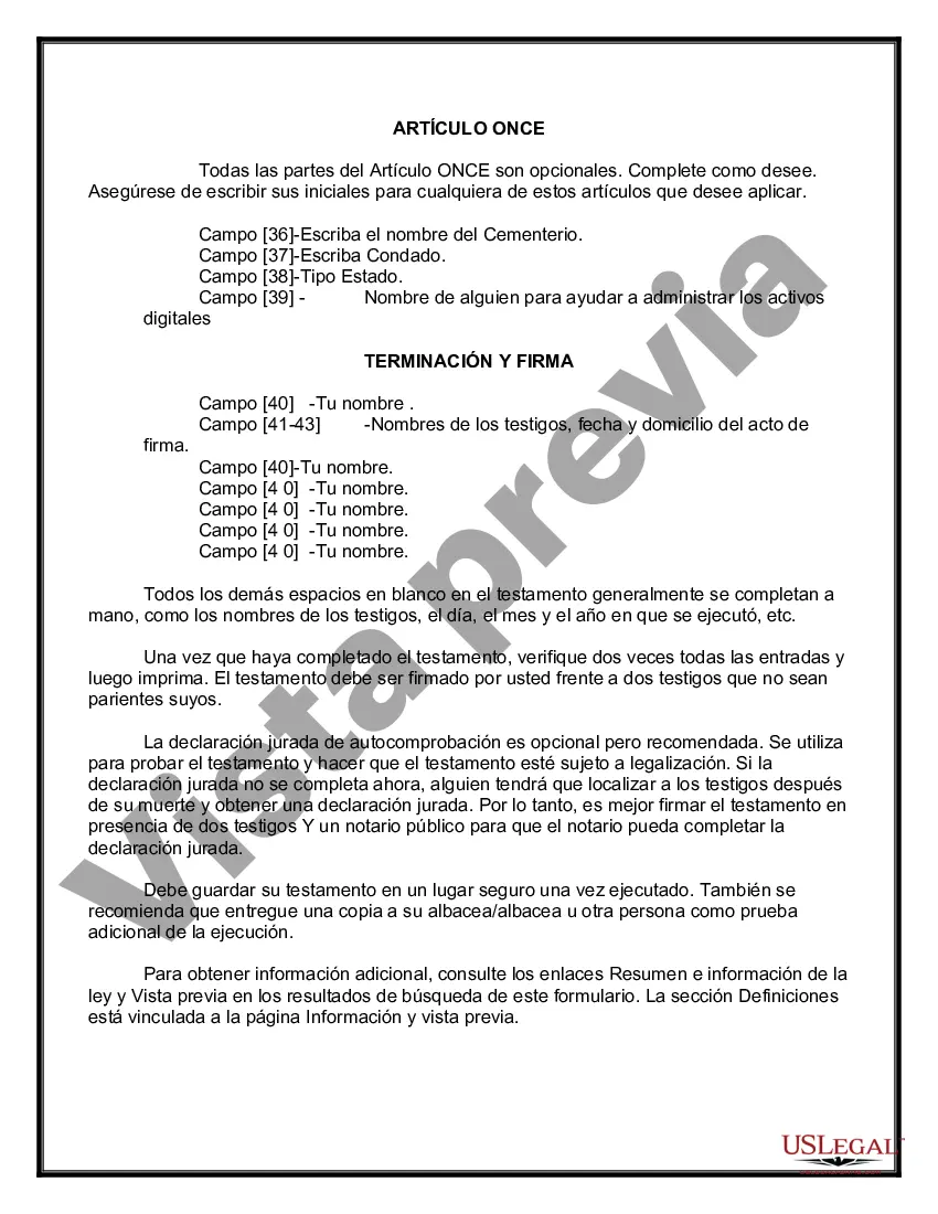 Preview Paquete de testamentos mutuos de últimas voluntades y testamentos para personas solteras que viven juntas no casadas con hijos adultos