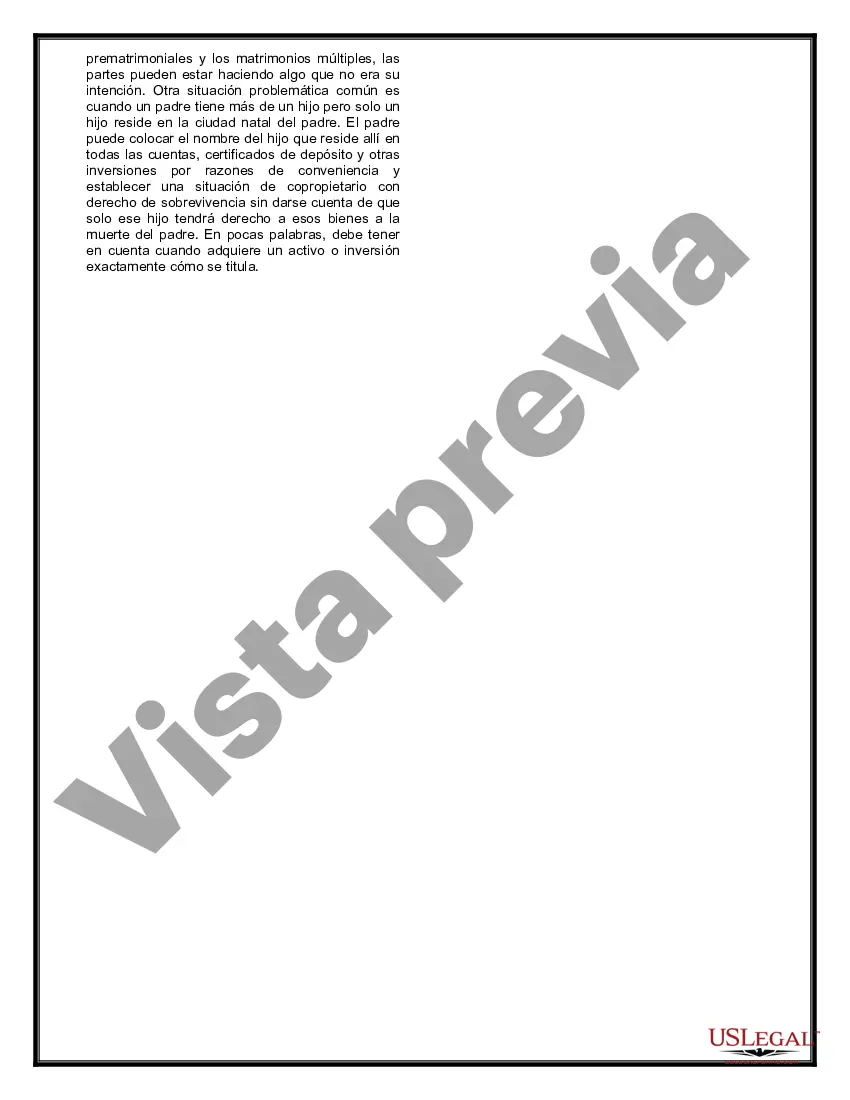 Preview Paquete de testamentos mutuos de últimas voluntades y testamentos para personas solteras que viven juntas no casadas con hijos adultos