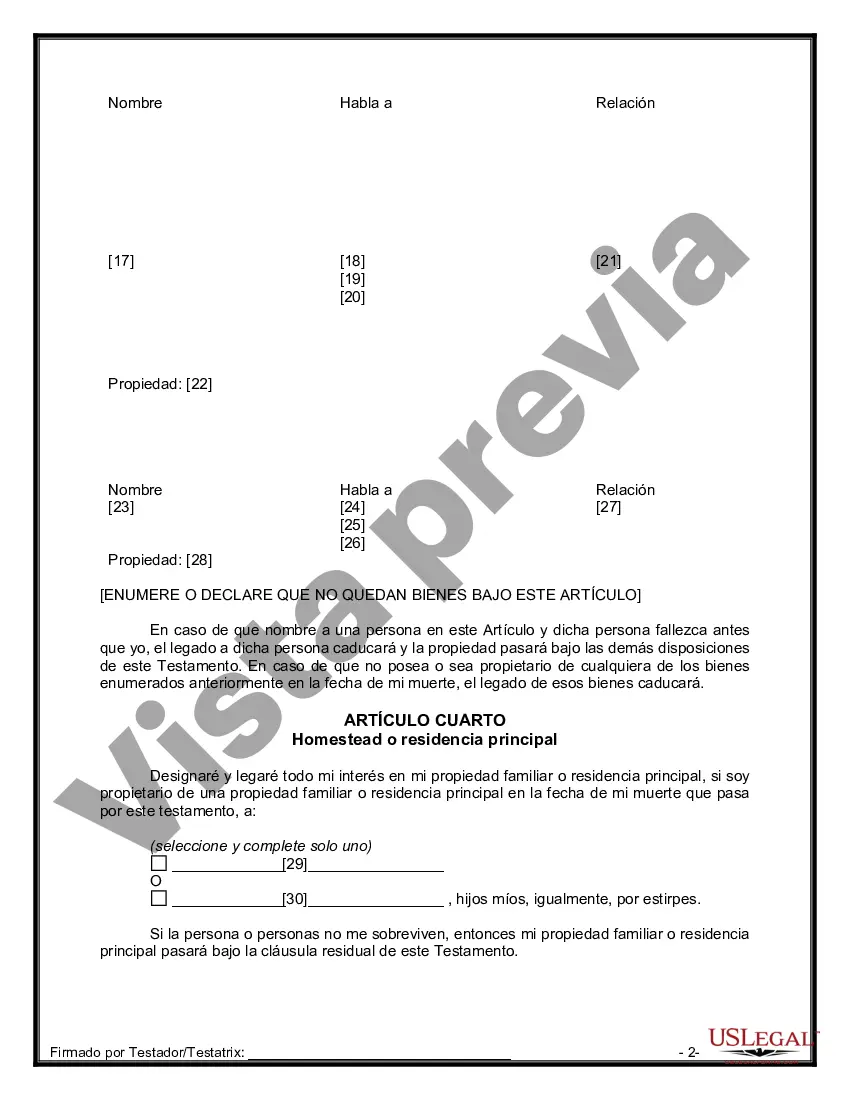 Preview Paquete de testamentos mutuos de últimas voluntades y testamentos para personas solteras que viven juntas no casadas con hijos adultos